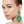 Drop Brilliant Green Pave Stone Petal Earrings