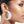Hoops Distressed White Denim Earrings for Women