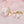 Hoops Distressed White Denim Earrings for Women