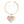 Pendant Cream Pearl Domed Heart Chunky Necklace
