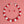 DST Red White Single Strand Chunky Pearl Necklace