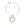 Choker Silver Formal Aurbo Round Radiant Pendant