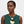Pendant Green Ombre Organic Teardrop Necklace
