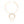 Necklace Gold Pave Draped Pendant Set for Women