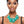 Necklace Green Bead Tribal Collar for Women