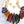 Necklace Dark Multi Bead Tribal Collar for Women