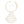 Choker Gold Pave Draped Pendant Set for Women