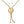 Bolo Necklace Brown Stone Pearl Set for Women