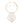 Choker Gold Rigid Rhinestone Heart Set for Women