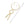 Pendant Industrial Gold Flat Link Loop Choker Set