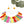 Collar Light Multi Wooden Bar Fashion Necklace Set