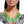 Necklace Tribal Green Wood Fringe for Women