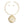 Choker Matte Gold Shell Pendant Set for Women