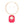 Pendant Necklace Quilted Fuchsia Raffia Set Women