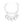 Chain Chunky Polished Silver Puffy Heart Necklace