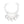 Chain Chunky Polished Silver Puffy Heart Necklace