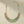 Glass Pearl Green Cream Ombre 3 Strand Necklace
