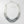 Glass Pearl Gray White Ombre 3 Strand Necklace