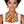 Bib Oval Wood Bead Rainbow Necklace for Women