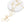 Negligee Long Gold Box Chain Quatrefoil Necklace