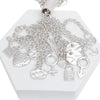 Pendant Silver Chain Charm Tassel Necklace Women