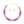 Collar Pave Fuchsia Stone Torque Necklace Women
