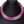 Collar Pave Fuchsia Stone Torque Necklace Women