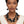 Necklace Matte Black Disco Ball Bead Set for Women