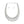 Collar Silver Spring Chain Pearl Filled Necklace