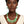 Beaded Funky Green and White Disc Necklace Set