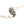 Beaded Funky Ivory and Black Disc Necklace Set