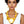 Beaded Pendant Yellow 70's Vibe Necklace for Women