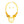 Beaded Pendant Yellow 70's Vibe Necklace for Women