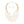 Chain Multi Row Multi Circle Gold Bib Necklace