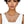 Chain Multi Row Multi Circle Silver Bib Necklace