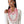 DST Sorority Red White 7 Strand Pearl Necklace
