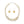 Collar Ivory Galactic Bead Gold Chain Necklace