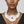 Bib Silver Warrior Chic Armor Plate Disc Necklace