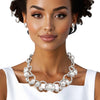 Chain Heavy-Duty Silver Headphone Link Necklace