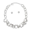 Chain Heavy-Duty Silver Headphone Link Necklace