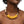 Tribal Rope Wood and Cracked Yellow Bead Necklace