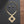 Pendant Matte Gold Hammered Quatrefoil Necklace