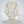 White Pearl Cluster Opulent Chunky Bib Necklace