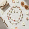 Convertible Stretch Pearlescent Bead Necklace