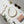 High Gloss Pearlescent Cream 24mm Bead Necklace