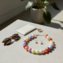 High Gloss Pearlescent Color 24mm Bead Necklace