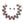 Necklace Black Iridescent Bubble Ball Bead Set