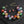 Necklace Dark Multi Iridescent Bubble Ball Bead