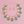 Necklace Pink Green Iridescent Bubble Ball Bead