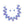 Necklace Blue Iridescent Bubble Ball Bead Set
